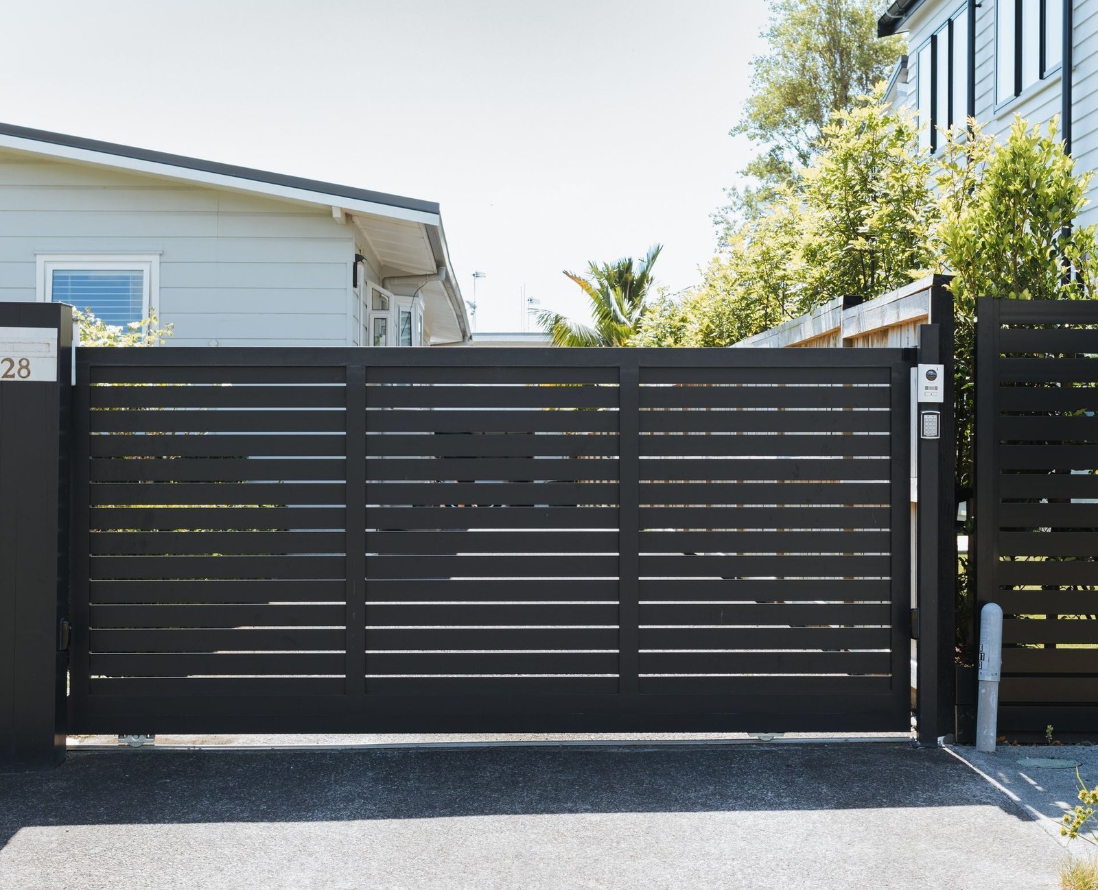 Modern Laser Cut Gates